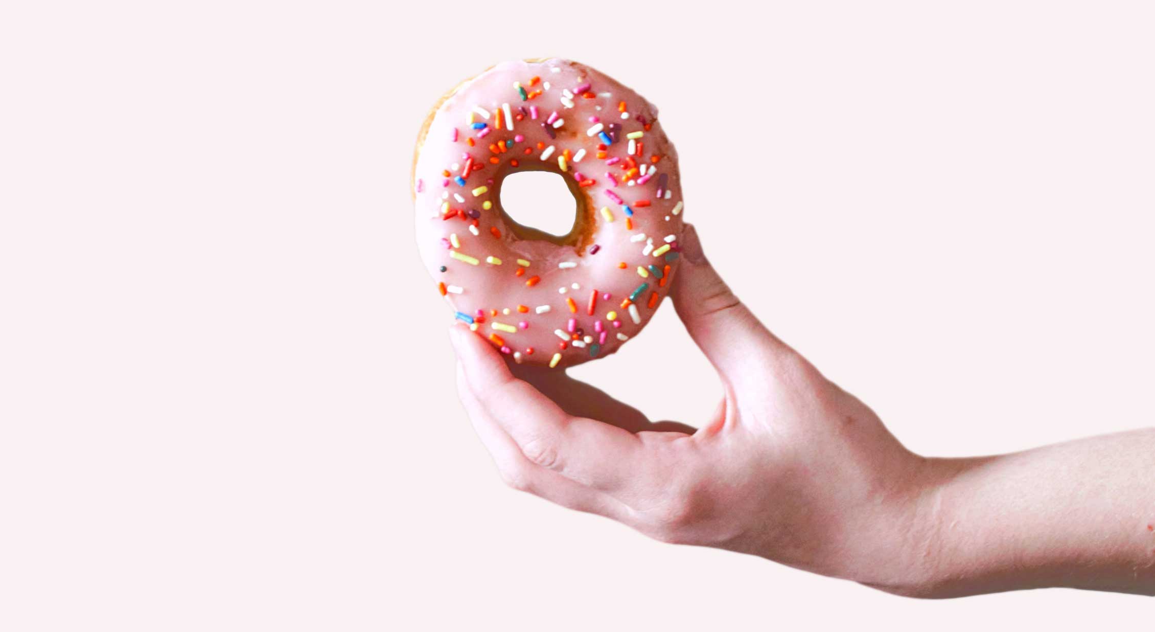 Pink Glazed Donut