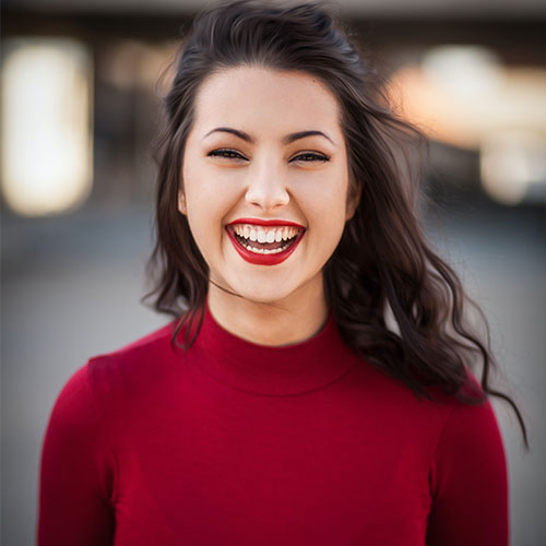 Woman Laughing