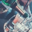 Pouring Champaign into Glasses