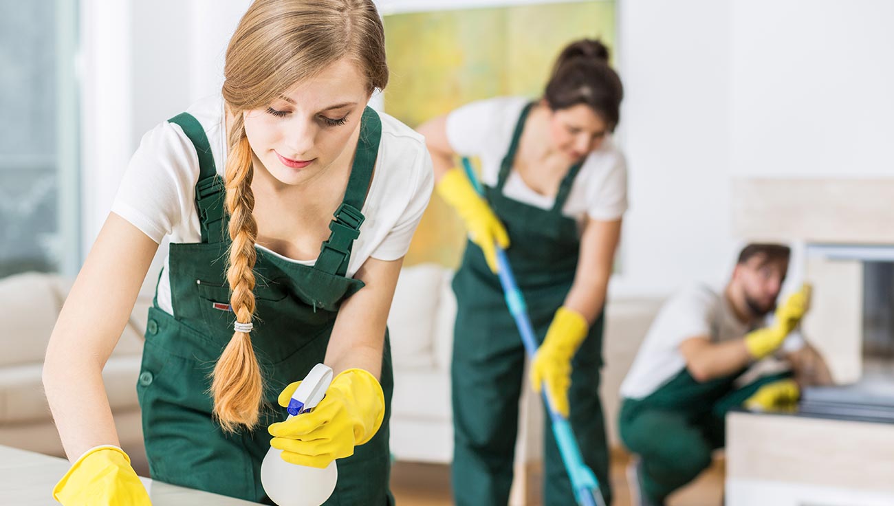 People Cleaning
