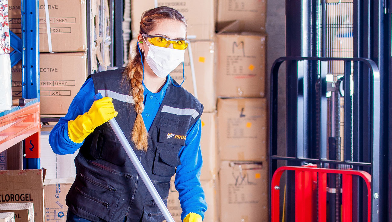 Woman Cleaning 3