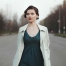 Stylish Woman Walking in the Street 1