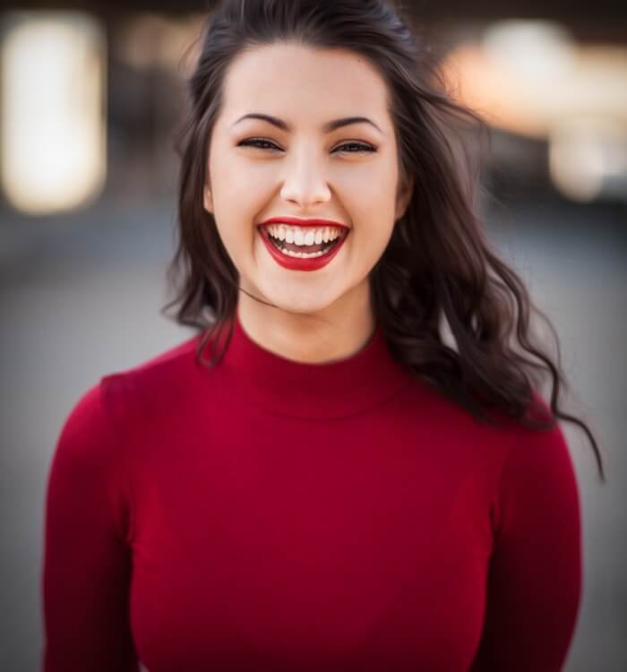 Woman Laughing