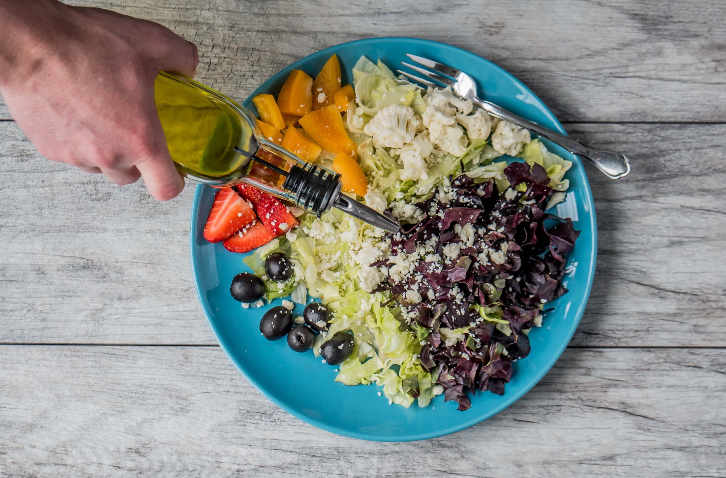 Plated Salad