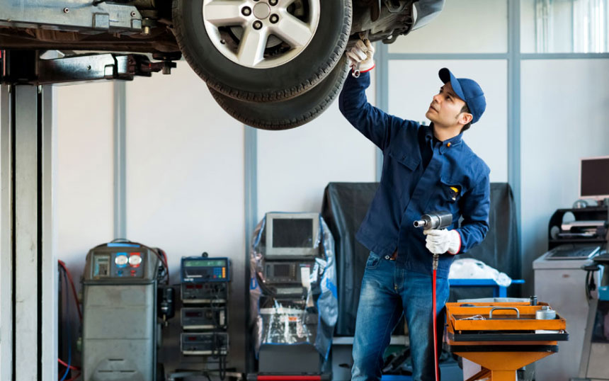 Man Fixing Car 1