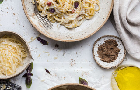Plated Pasta