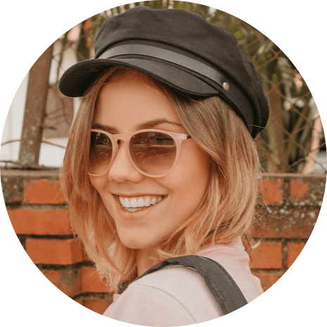 Woman Wearing Sunglasses Smiling