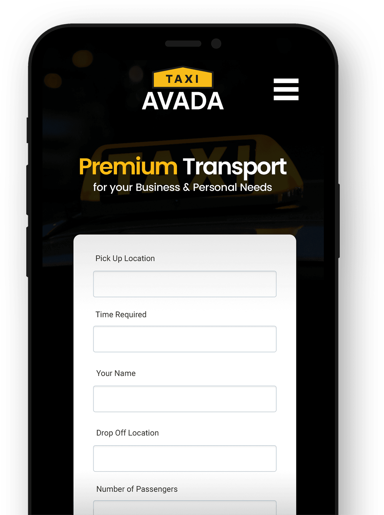 Avada Taxi App