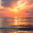 Sunset Over The Sea